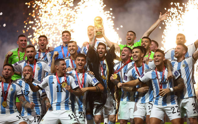 Argentina X França: veja as melhores fotos da grande final da Copa